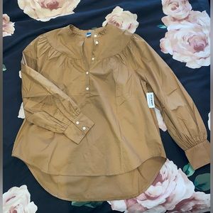Tan Blouse